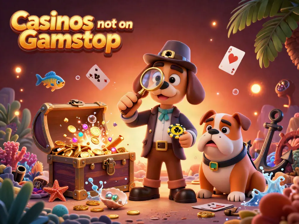 Explore thrilling gaming at Casinos not on Gamstop with vibrant 3D characters and dynamic elements.