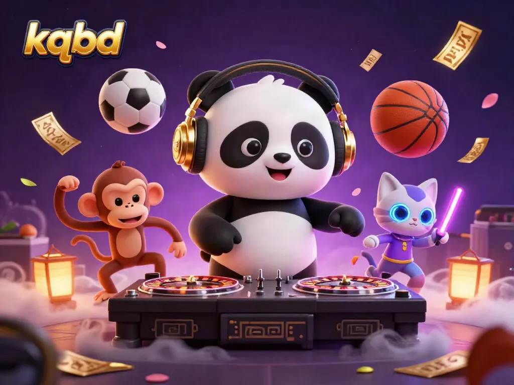 Experience thrilling kqbd sports betting in a vibrant 3D illustration featuring dynamic characters.
